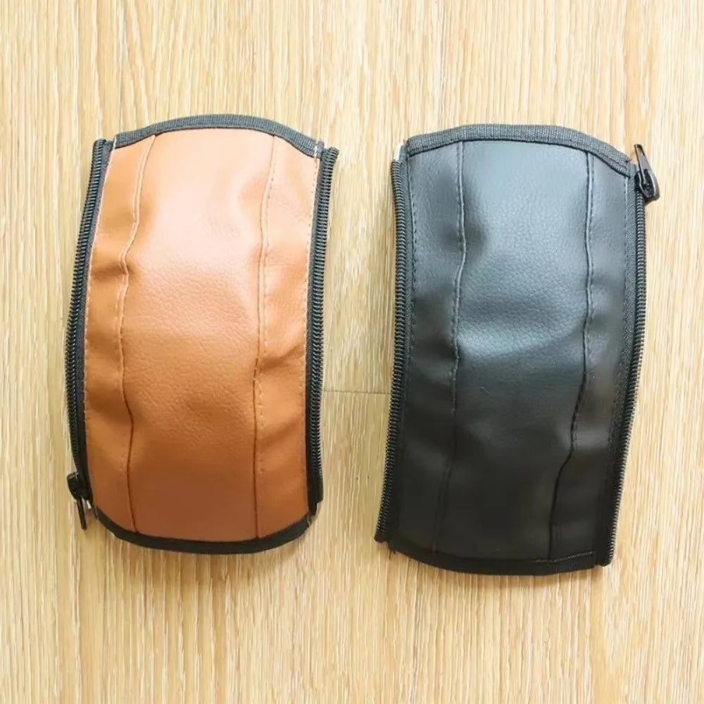 PU Leather Stroller Handle Cover – Universal Ergonomic Grip