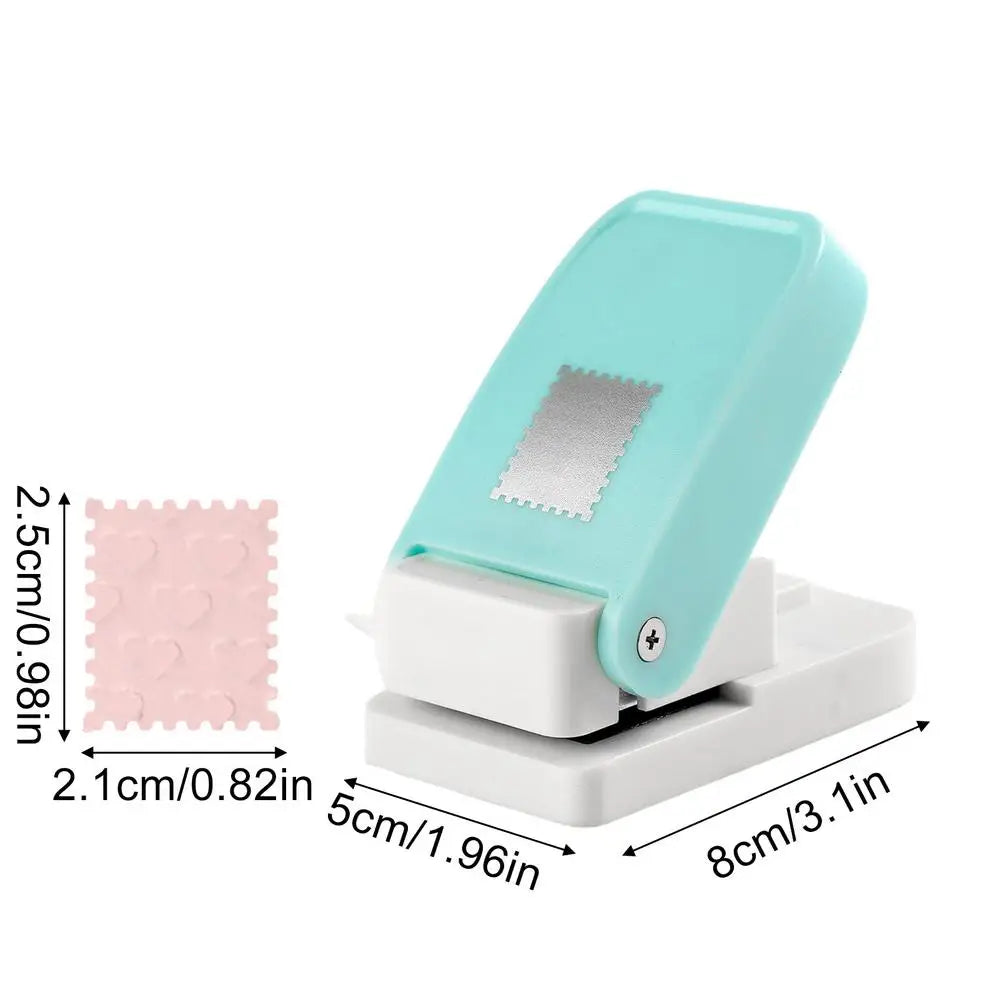 Lever Action Stamp Punch Cutter for Scrapbooking & Card Making