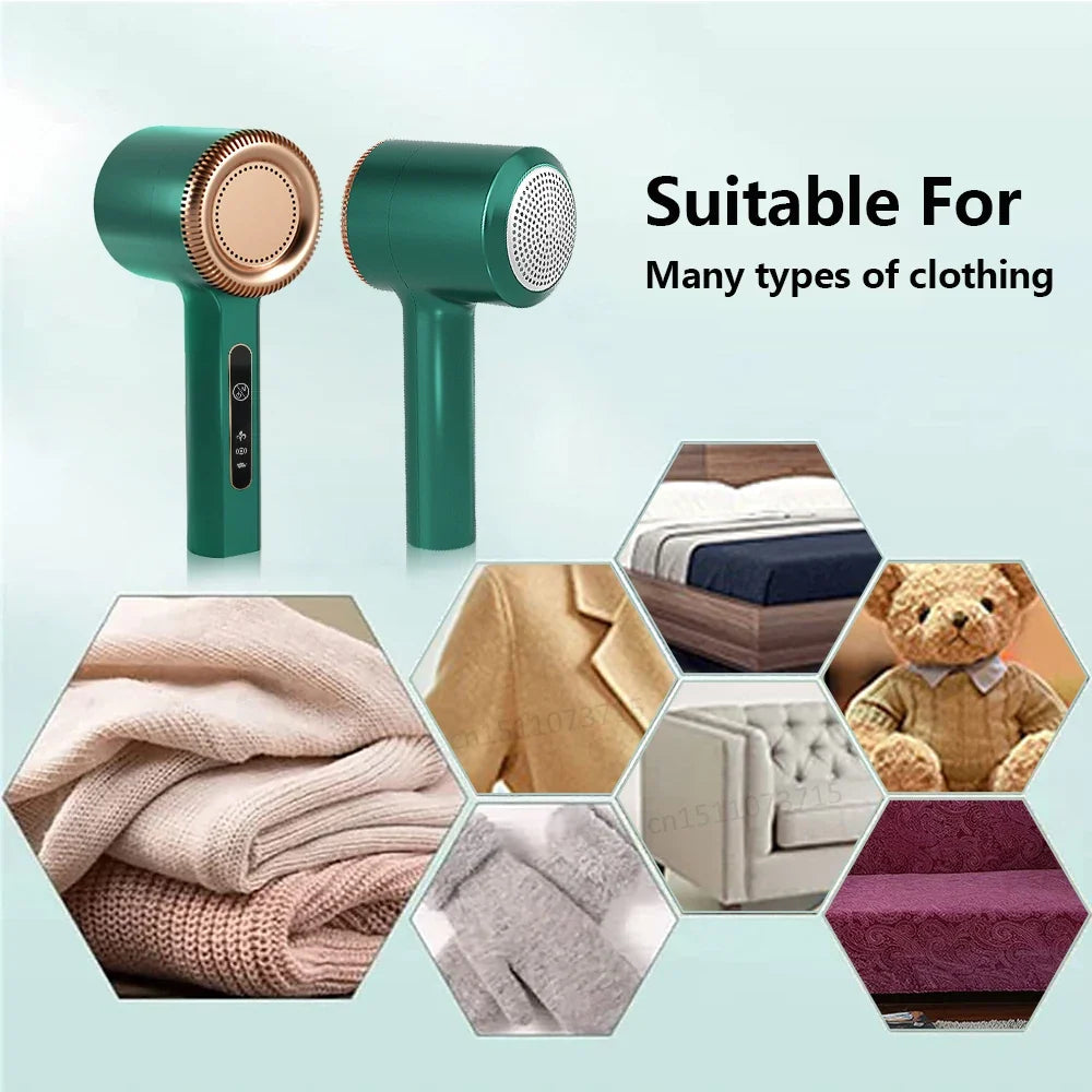 Raugee Electric Lint Remover – Rechargeable Fabric Shaver