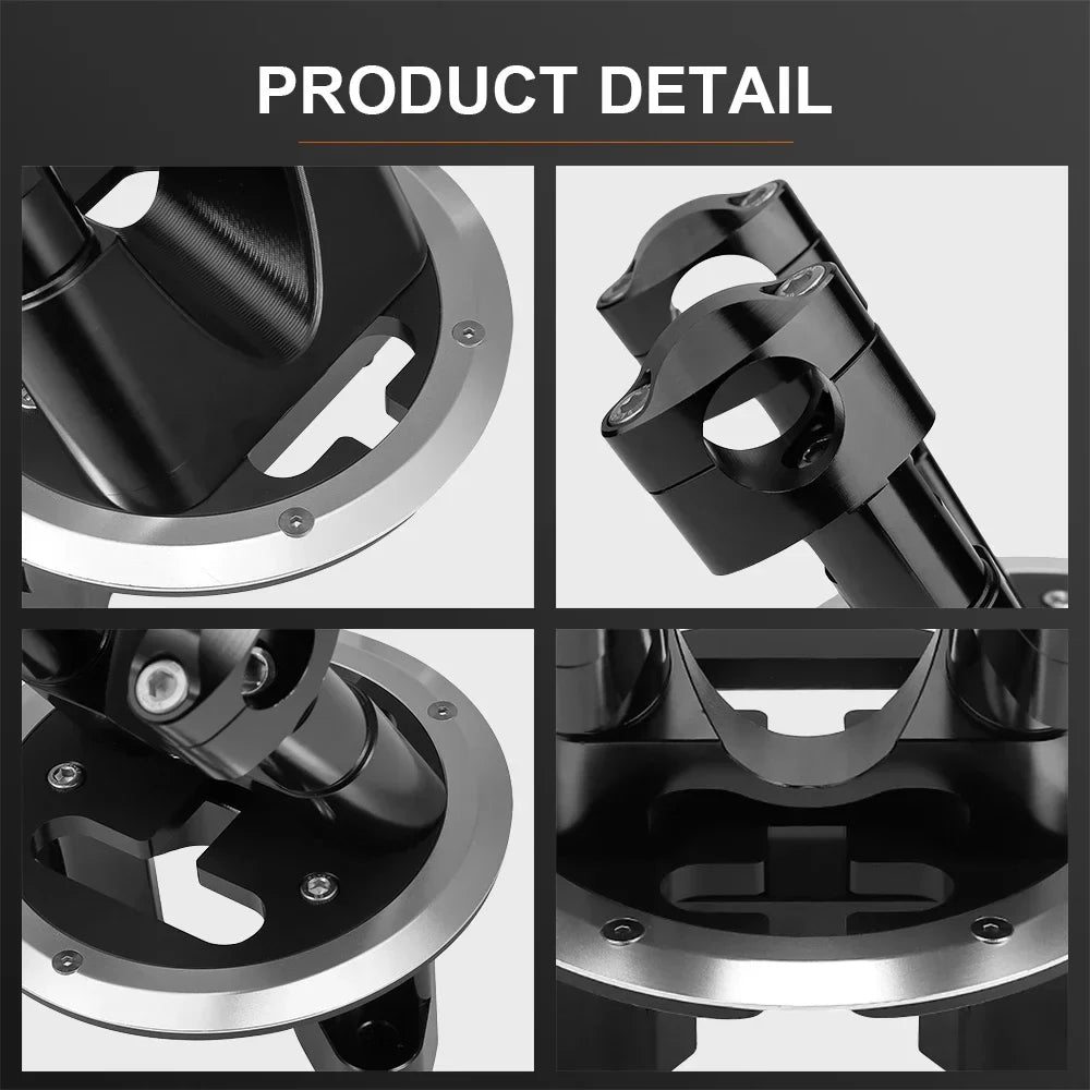 Yamaha TMAX 500/530 CNC Aluminum Handlebar Riser Kit | KEMITOUR