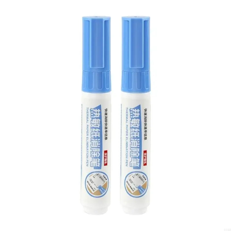 Thermal Paper Eraser Pen 2-Pack – Privacy Blackout Pen