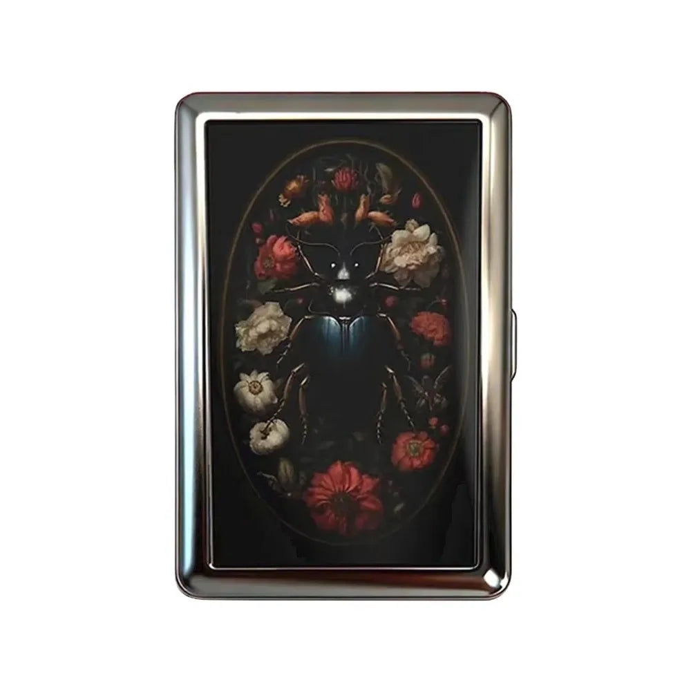 Vintage Metal Card Case – Snap ID & Credit Card Holder