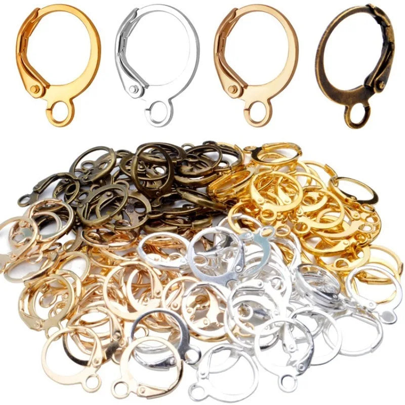 30pcs French Earring Hooks Copper DIY Jewelry Making Findings