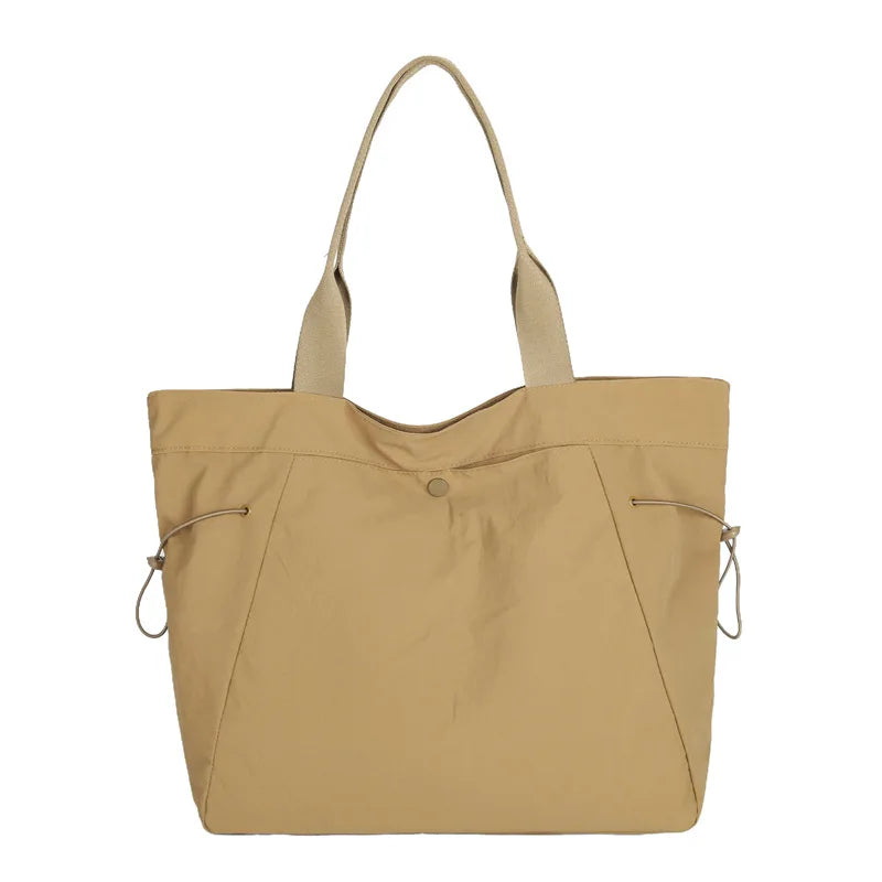 Women's Large Capacity Lightweight Nylon Tote Shoulder Bag