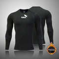 Men's Fleece Thermal Underwear Set – Quick-Dry Long Johns S–3XL