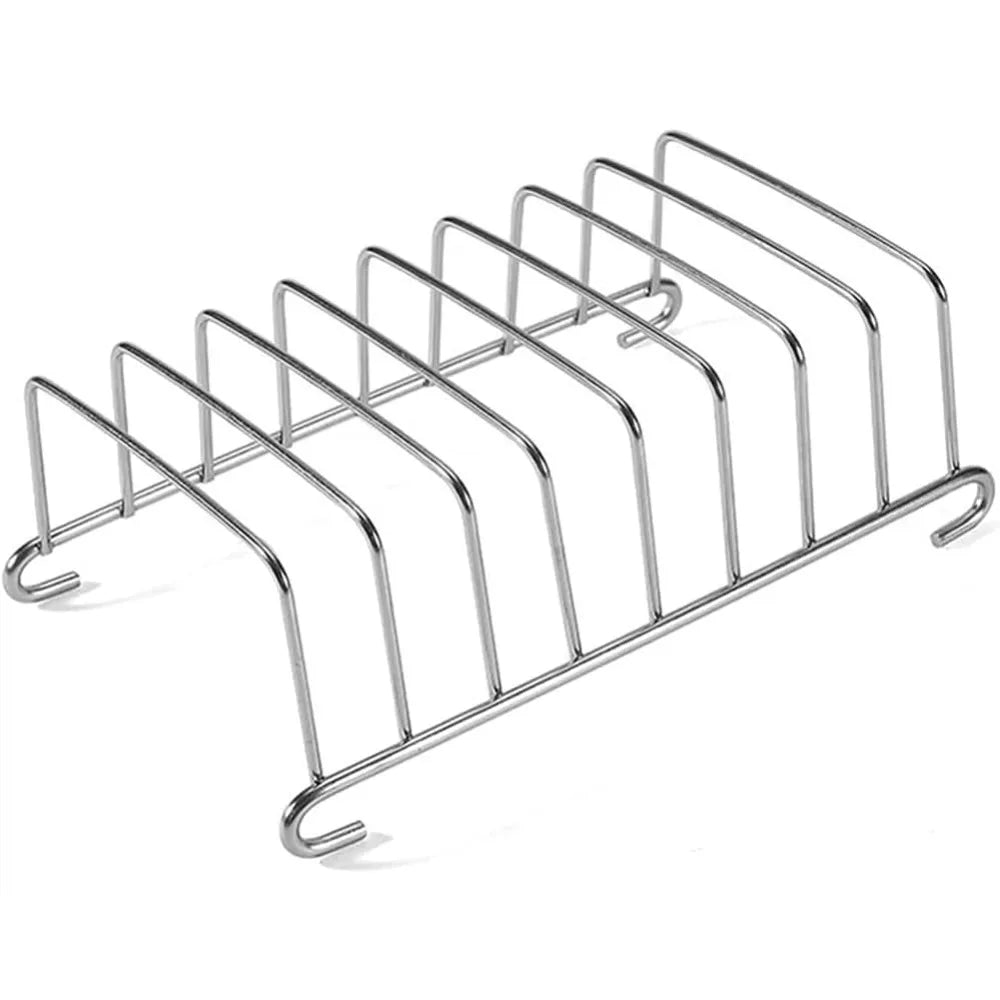 Stainless Steel Bread Cooling Rack & Plate Storage Organizer