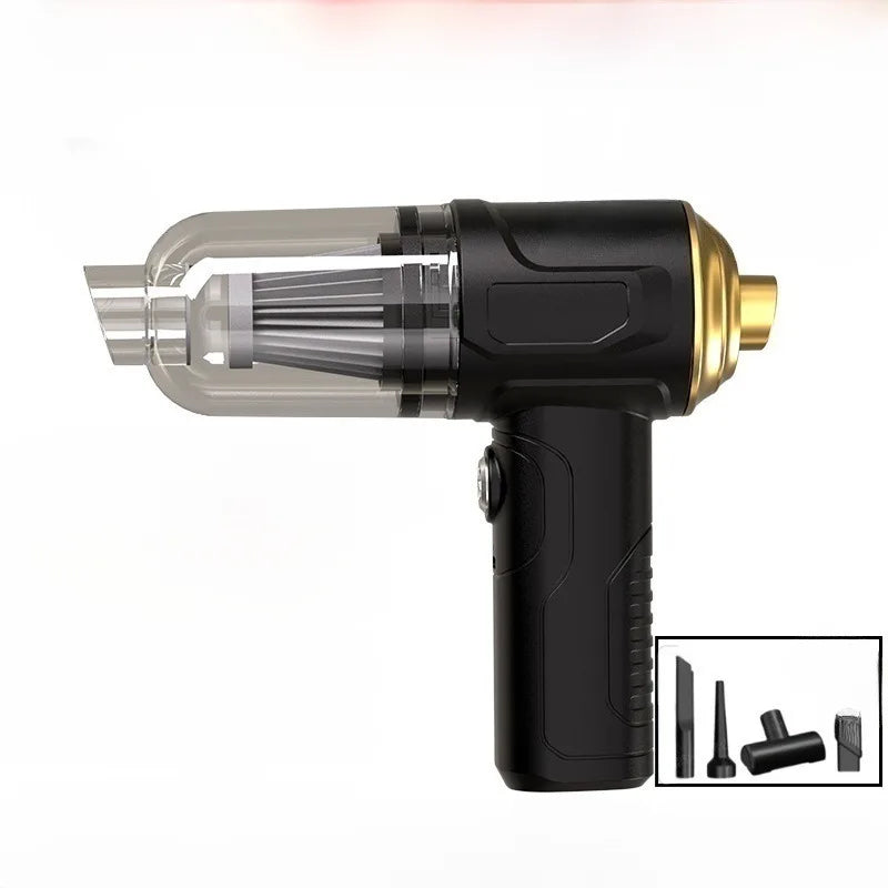 Portable Wireless Handheld Vacuum – USB Rechargeable Mini Cleaner