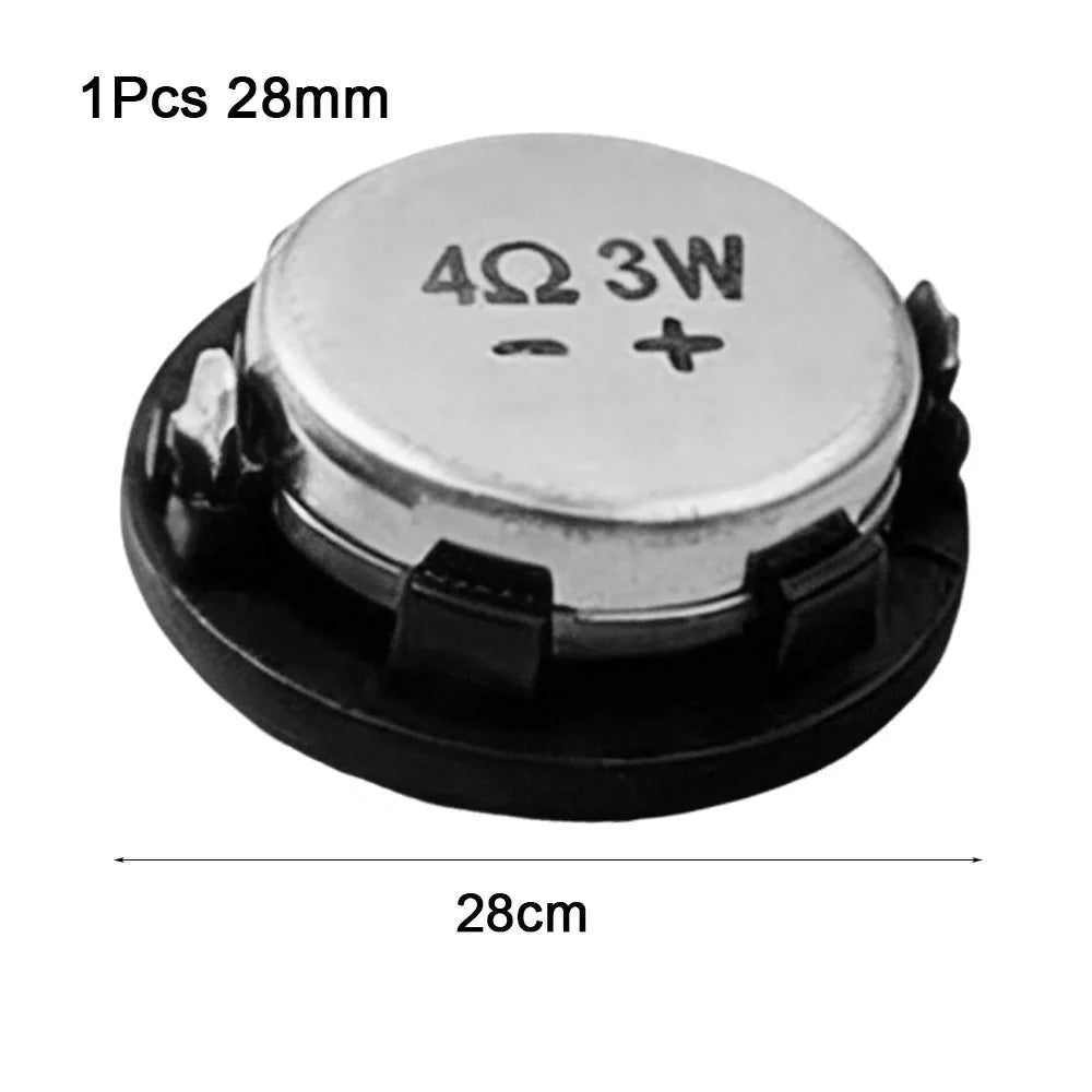 Mini Neodymium Speaker 20/24/28mm 4Ohm 3W Full Range DIY