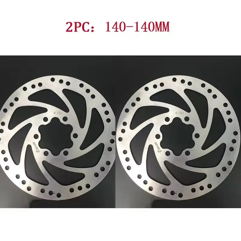 ZOOM MTB Disc Brake Rotor 140-203mm 6-Bolt Stainless Steel