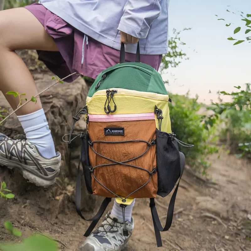 Nixie Lightweight Waterproof Hiking Backpack | Color-Block