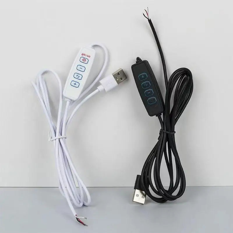 USB 5V 4-Key LED Dimmer Controller 2CH CCT Bicolor Switch