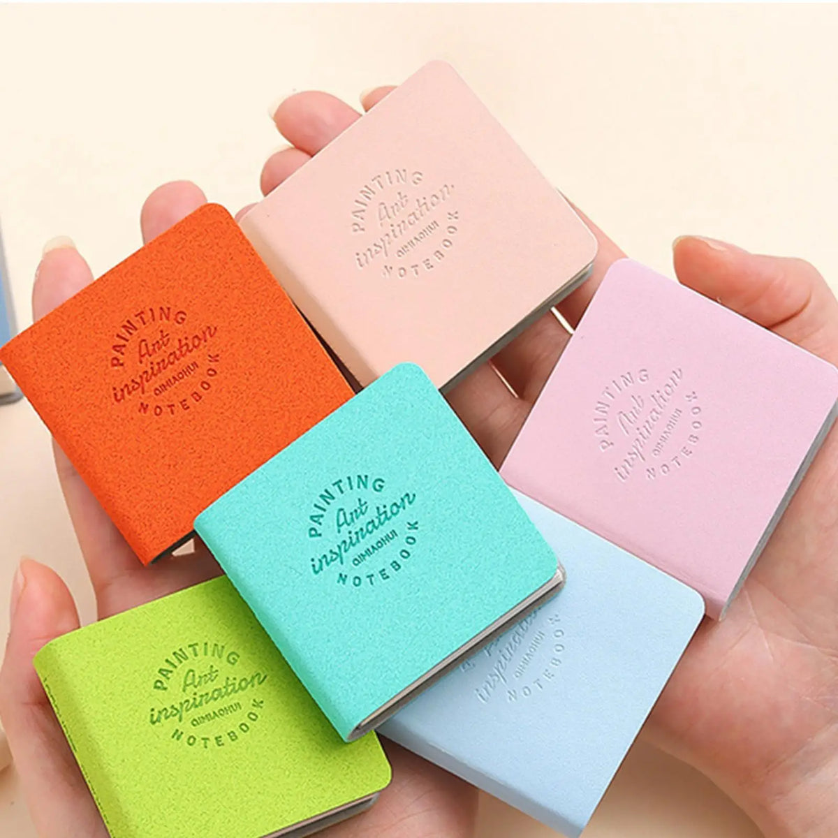 Mini Watercolor Sketchbook 3-Pack 2x2" Cold Press Art Journal