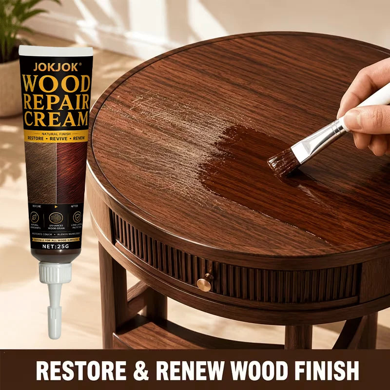 Wood Furniture Repair Paste – Color Restoring Wood Filler
