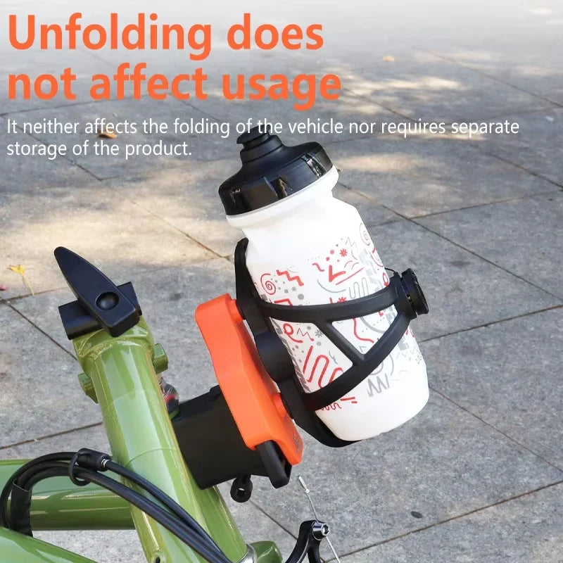Pig-Nose Bike Water Bottle Cage Adapter for Folding Bikes