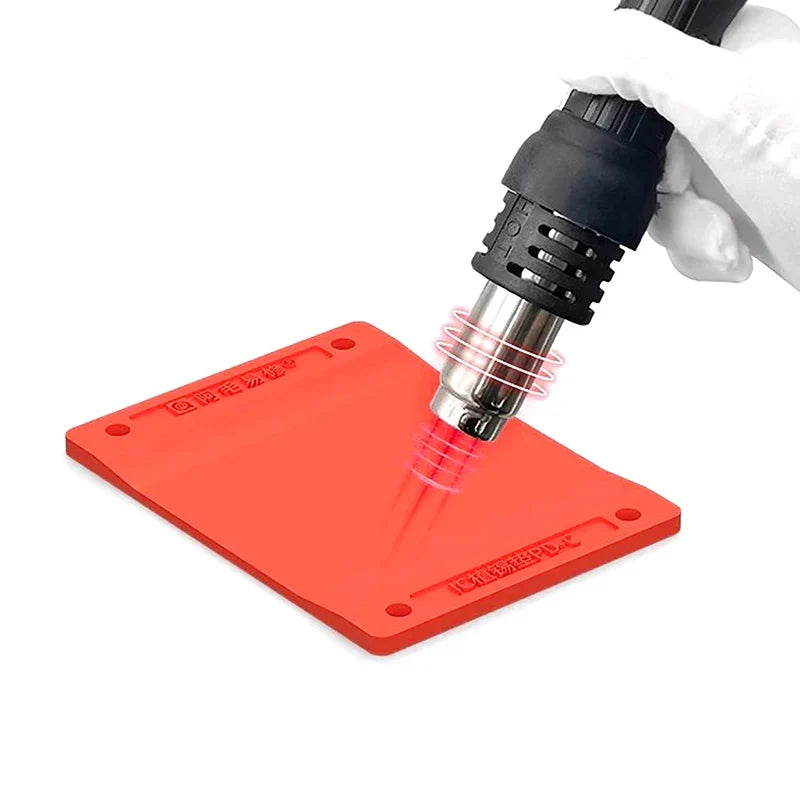 BGA Reballing Silicone Mat – Non-Slip Heat Resistant Rework Pad