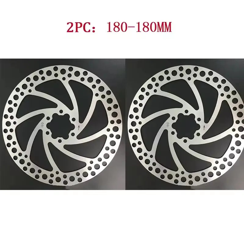 ZOOM MTB Disc Brake Rotor 140-203mm 6-Bolt Stainless Steel