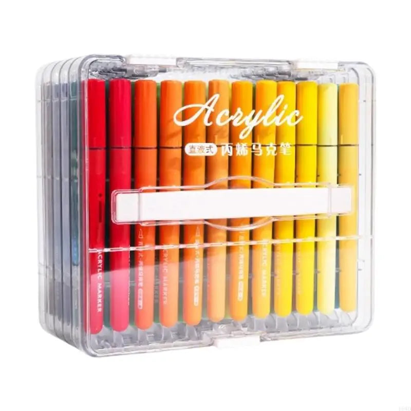 Acrylic Markers Set 12–60 Colors | Artists & Students
