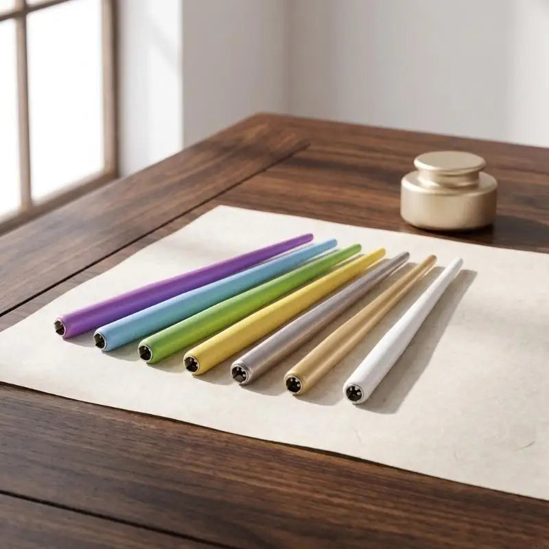 Wooden Dip Pen – Stainless Steel Nib for Calligraphy & Art