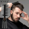 Double-Sided Big Teeth Tail Comb – Anti-Static Styling Tool