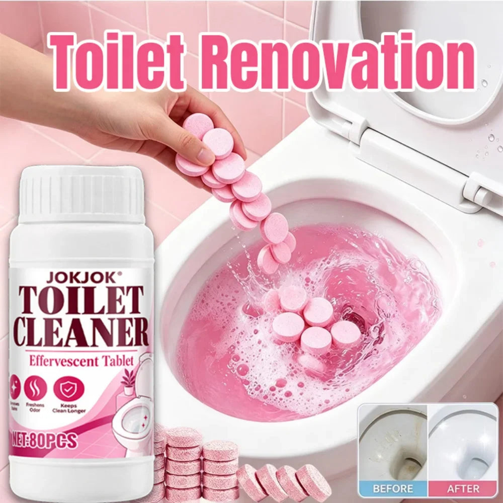JOKJOK Toilet Bowl Cleaner Tablets – Continuous Release