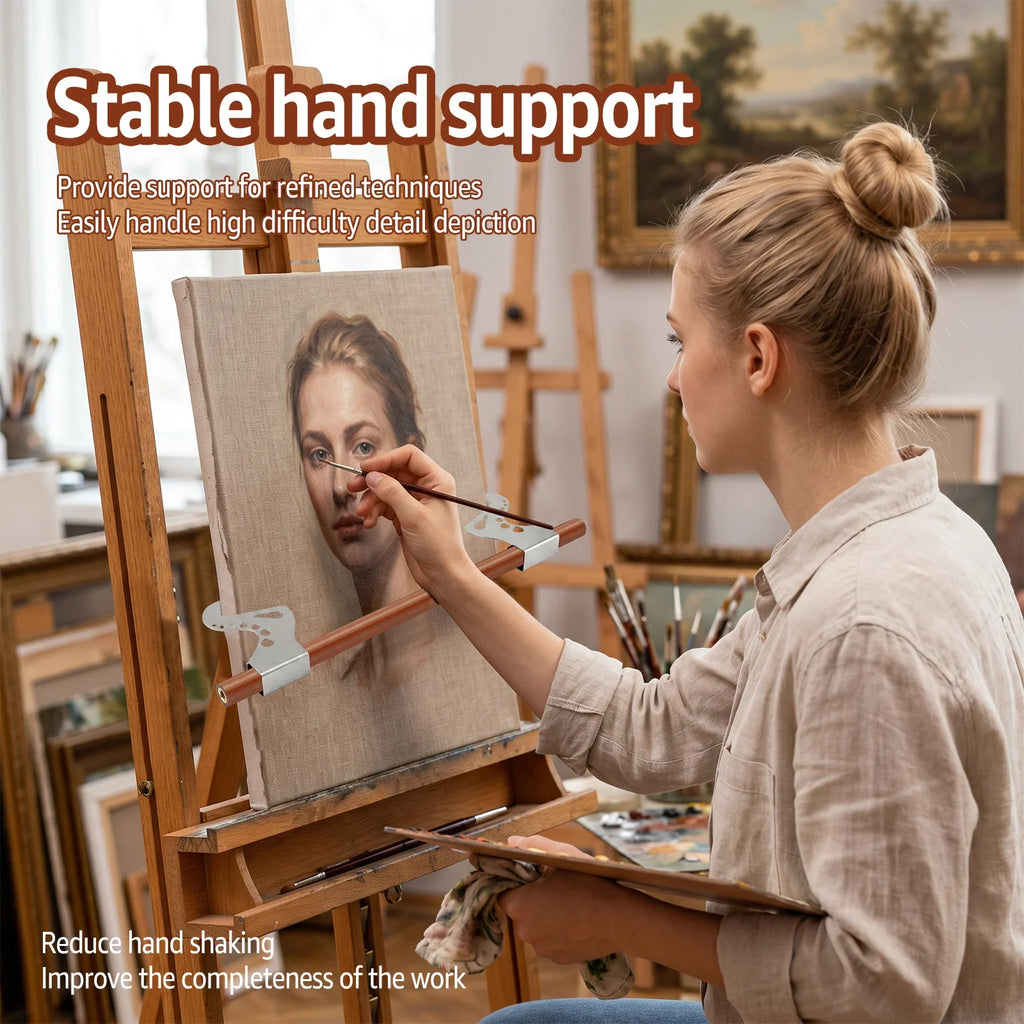 Adjustable Artist Hand Rest & Wrist Support for Painting