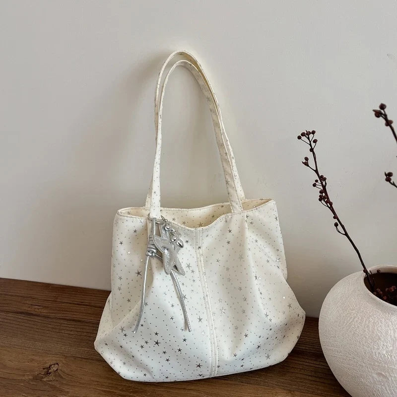 Women's Large Capacity Tote Bag – Korean Style Shoulder Bag