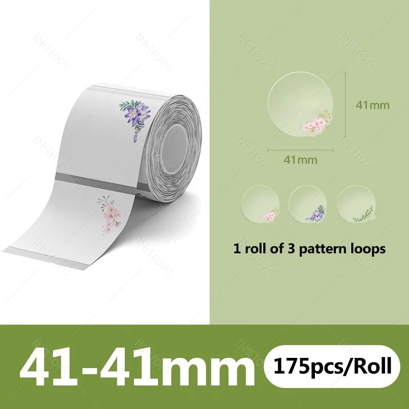 NiiMBOT Waterproof Label Paper for B1 B21 B3S Mini Printers