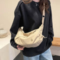 Women's Large Capacity Crossbody Dumpling Bag – Casual & Sporty