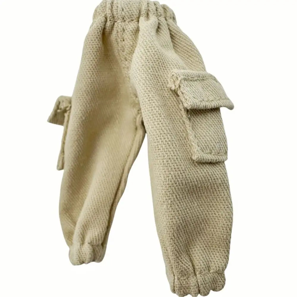Wide-Leg Denim Jeans for OB11 & 1/12 BJD Dolls | 5 Colors