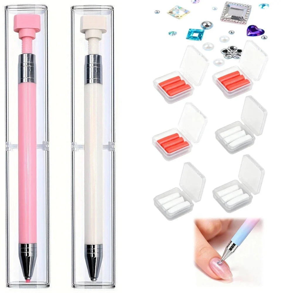 Diamond Art Pen Set with Storage Case – Wax Pen & Bead Picker
