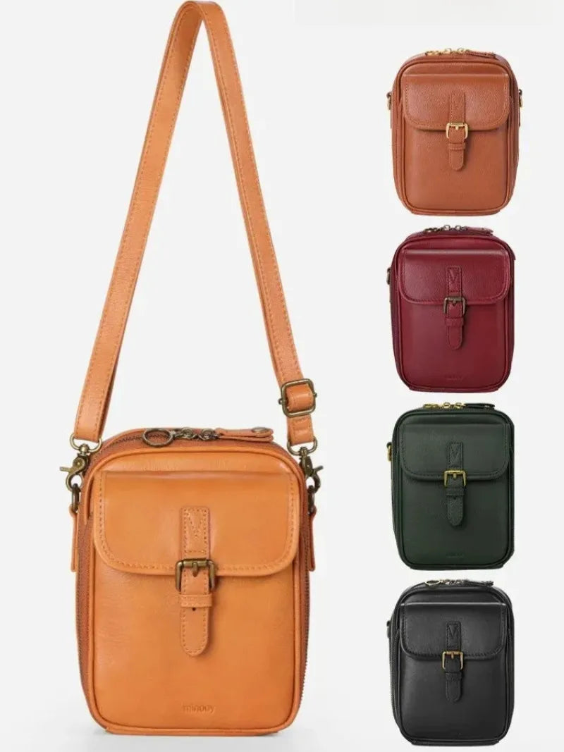 Women's Retro Crossbody Bag – Large Capacity Shoulder Bag