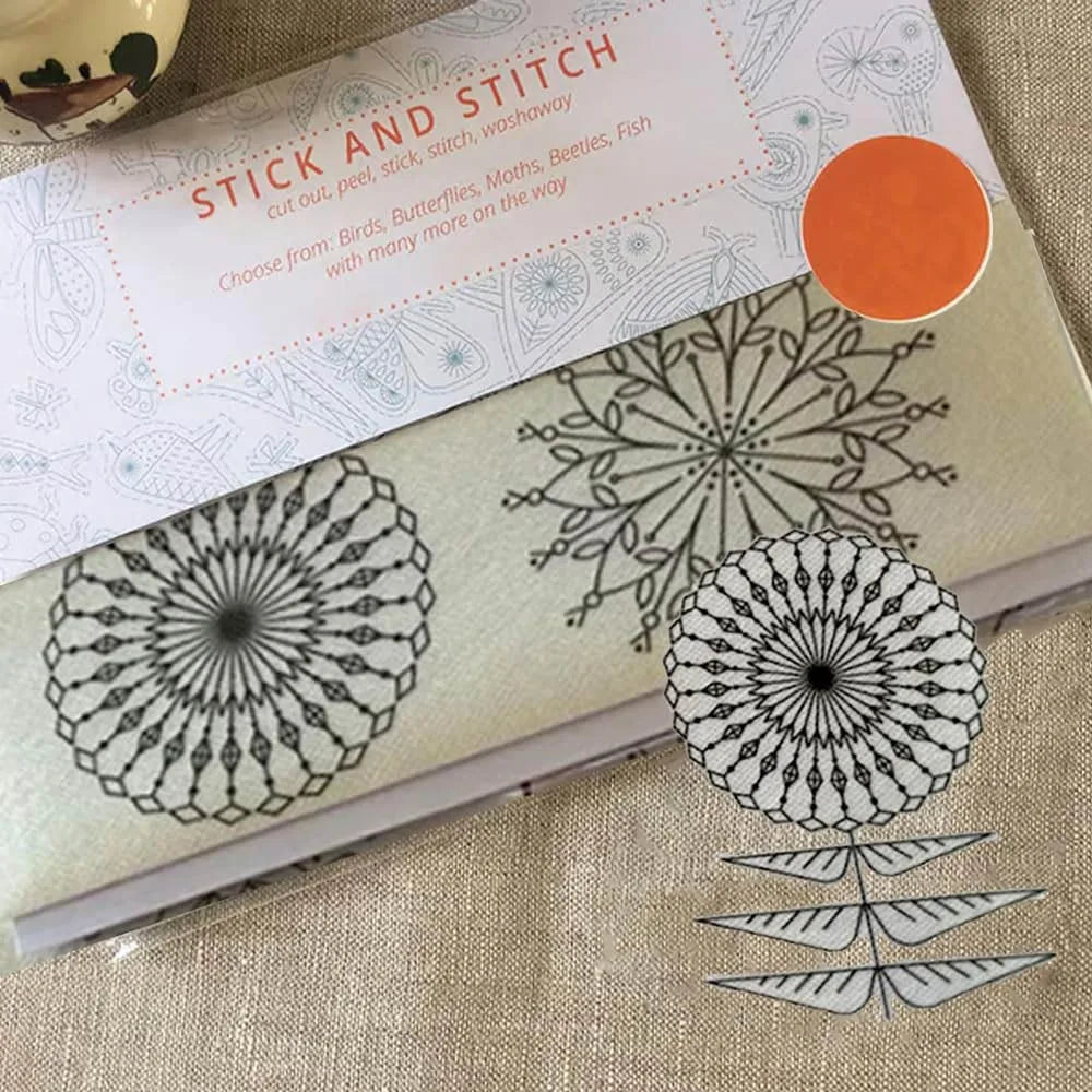 Water Soluble Embroidery Transfers – Stick & Stitch DIY Paper