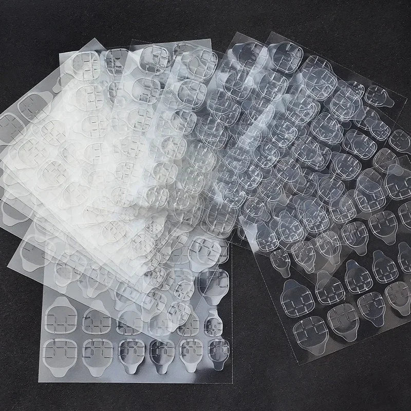 Double-Sided Nail Jelly Glue Adhesive Tabs 240pcs – Press-On