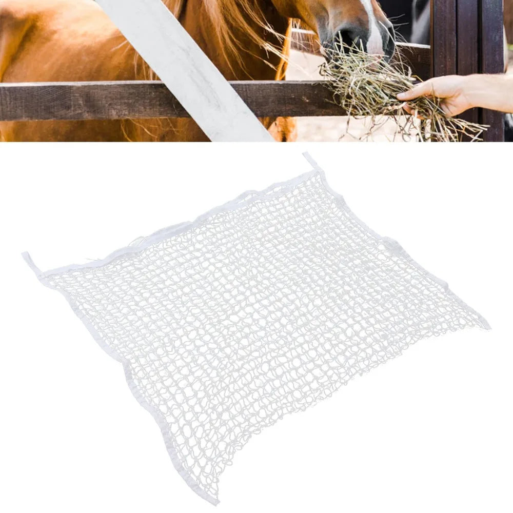 PE Woven Slow Feed Hay Net Bag – Large Capacity, 2 Sizes