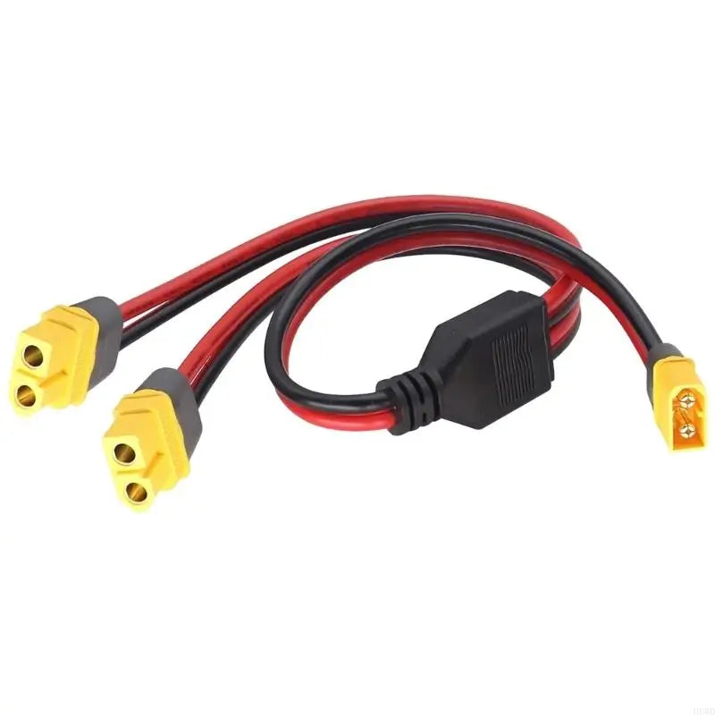 XT60 Y Splitter Cable – 1 Male to 2 Female 25cm Power Wire