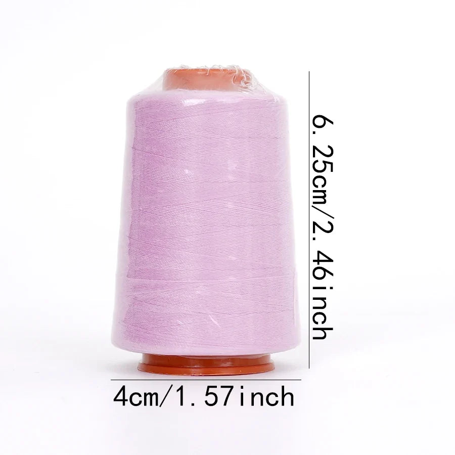 Purple 402 Polyester Sewing Thread – 8 Rolls, 800 Yds Each
