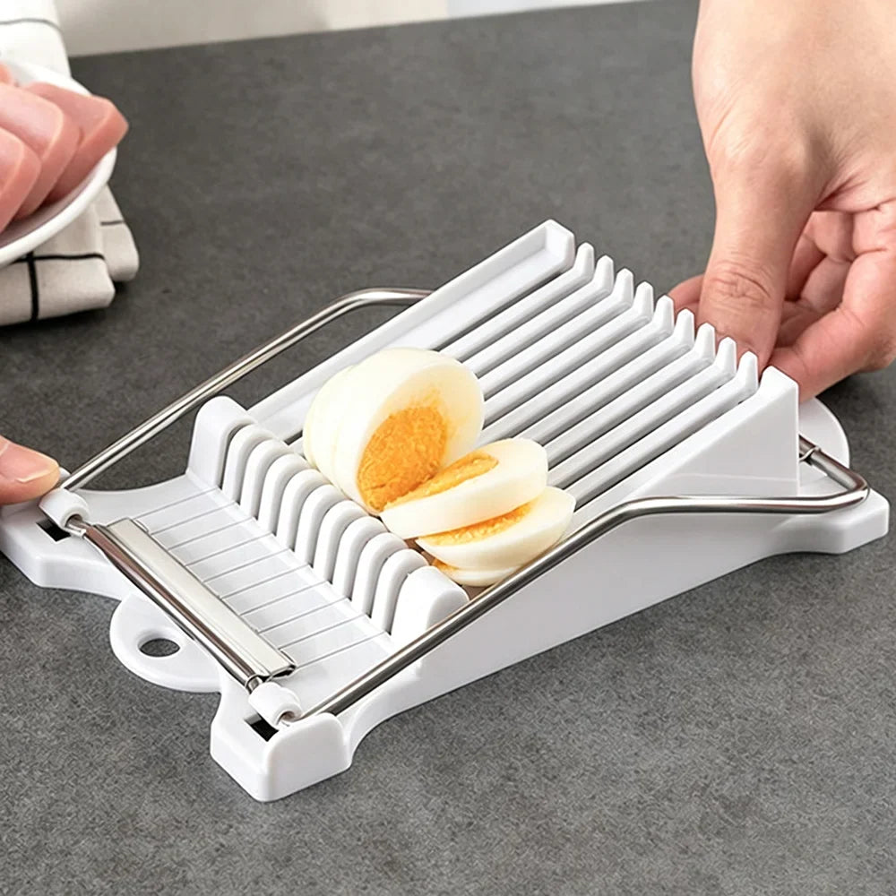 Stainless Steel Manual Wire Slicer – 10 Wires, Adjustable Thickness