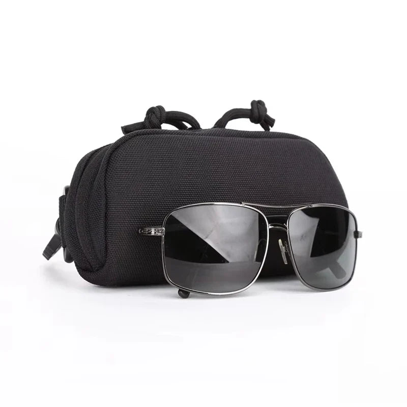 Tactical Eyeglass Case 1000D Nylon – Shockproof Sunglasses Box