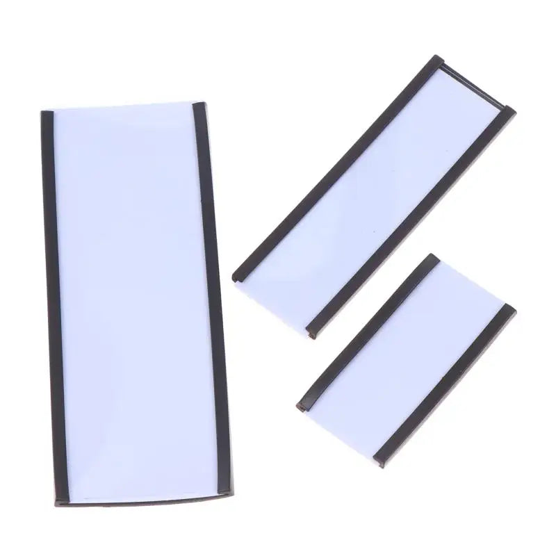 Magnetic C Channel Label Holders – Removable & Reusable