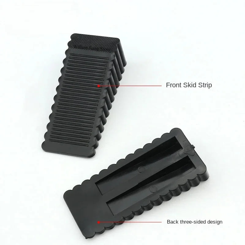 Silicone Door Stop Wedge – No-Drill Rubber Floor Stopper