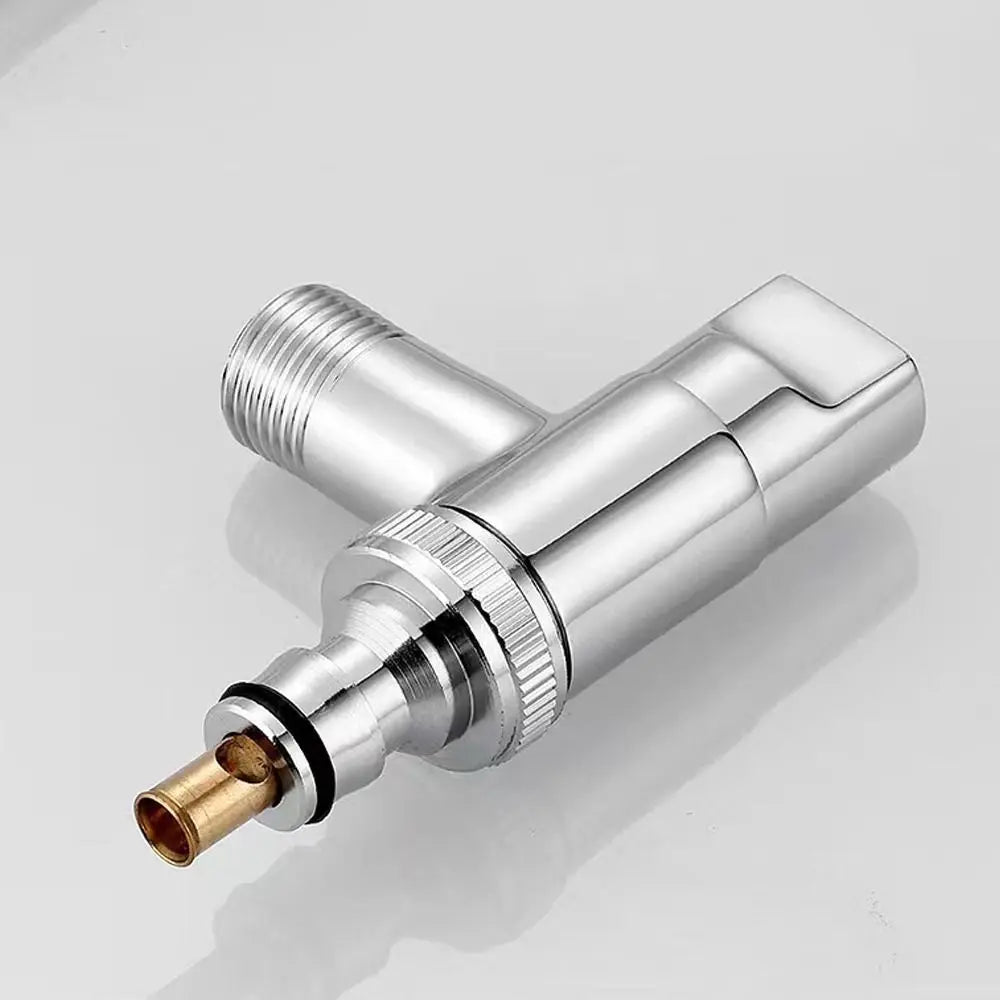 Wall-Mounted Stainless Steel Washing Machine Faucet Valve G1/2
