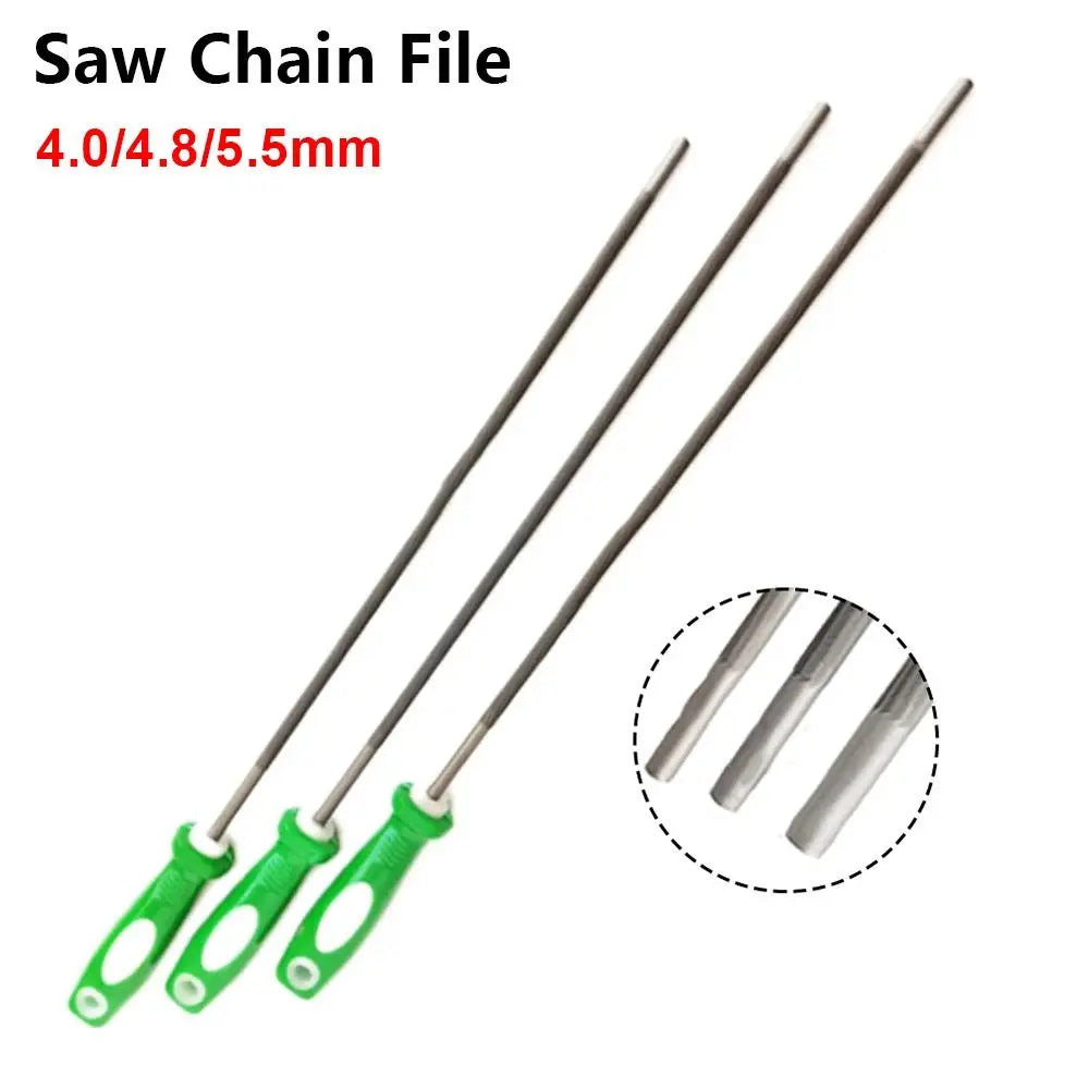 Chainsaw Round File Sharpener 4.0/4.8/5.5mm High Carbon Steel