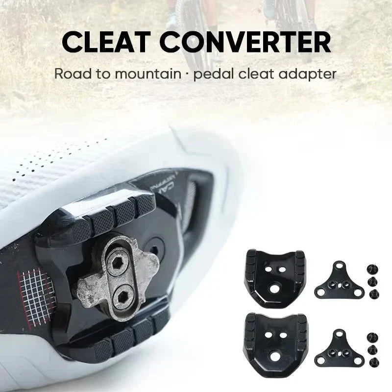 Road Bike to MTB Cleat Adapter | SPD-SL Stabilizing Converter