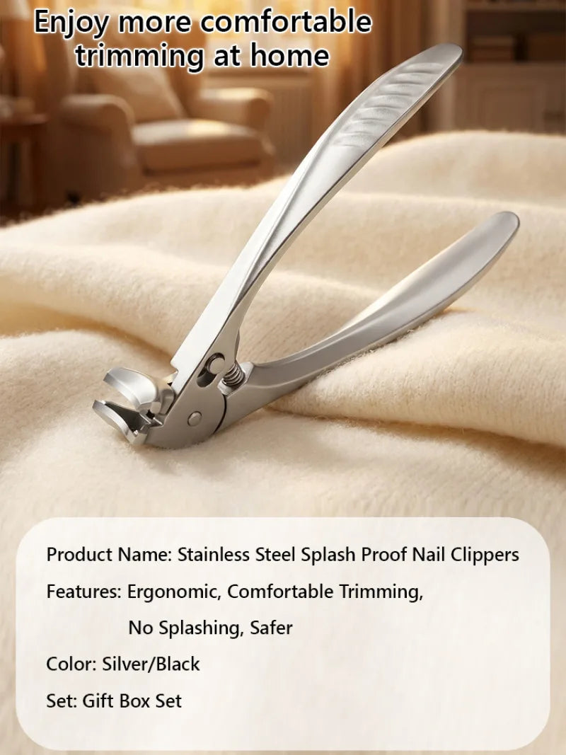 Wide Opening Stainless Steel Nail Clipper – Thick Nails