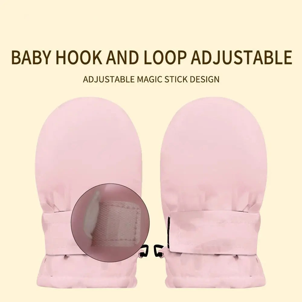Toddler Waterproof Snow Mittens Fleece Lined | Ages 2–6
