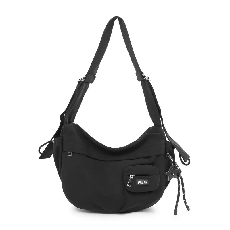 Nixie Foldable Crossbody Tote Bag | Japanese Vintage Style