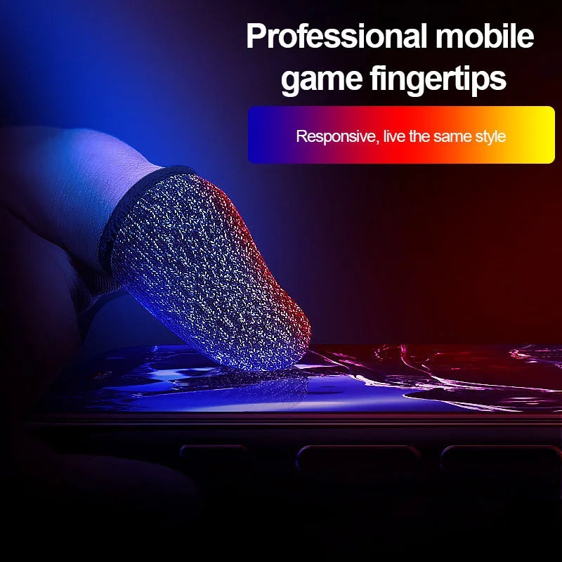 Gaming Finger Sleeves – Sweat-Proof Touch Screen Thumb Covers