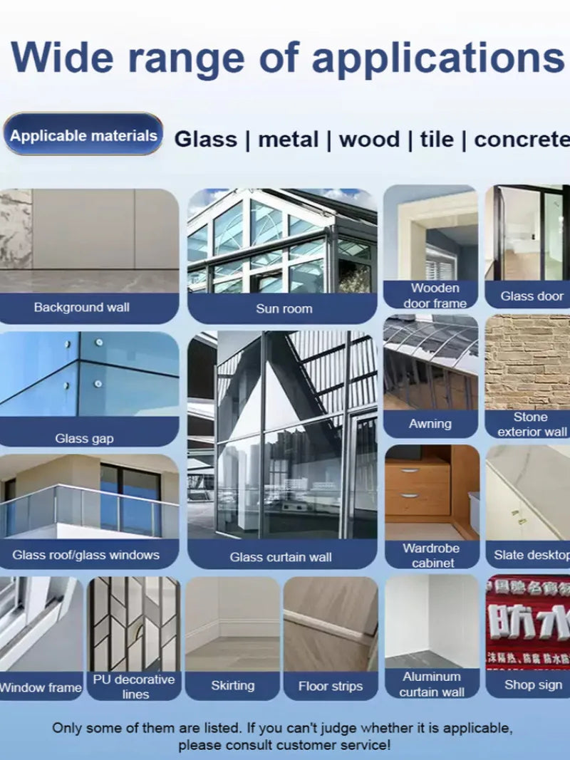 UV Resistant Waterproof Structural Glue – High Viscosity Bond