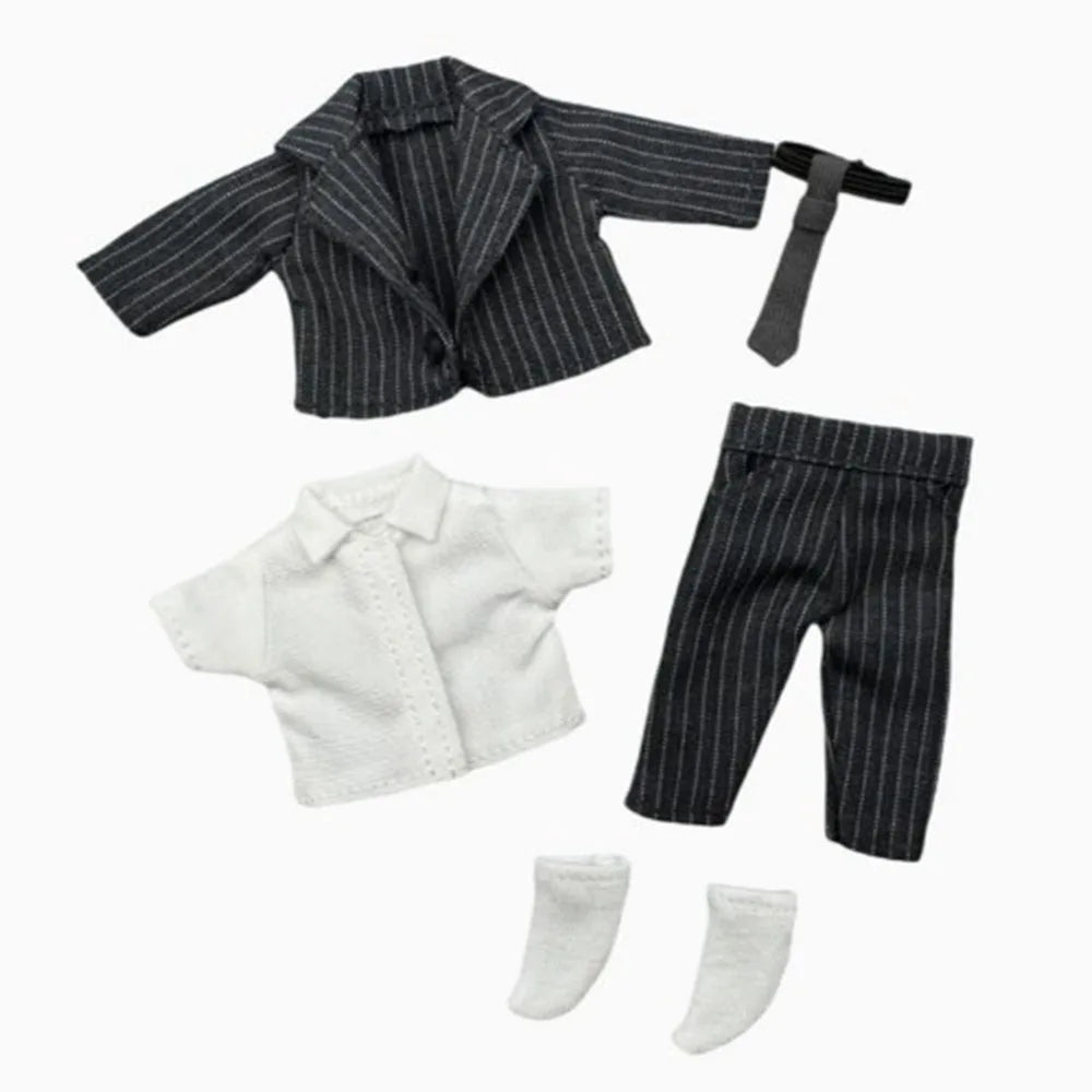 OB11 & BJD Doll Clothes Set – Fashion Outfits for 1/12 Dolls