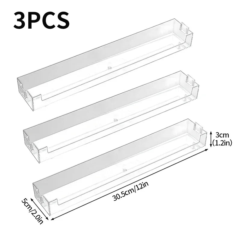 Transparent Wall Mounted Display Rack | Cosmetic & Sunglasses Organizer